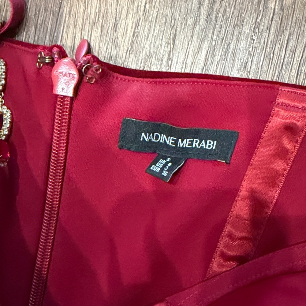 Nadine Merabi Velvet Harley Jumpsuit - Picture 6 of 9